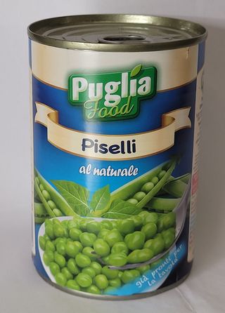 Petits pois 400g