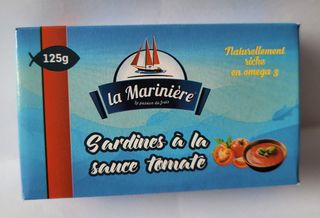 Sardines tomate 125g