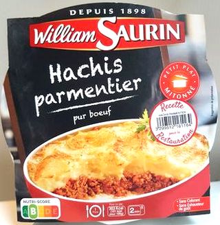 Hachis parmentier 300g (x8) Micro- ondable