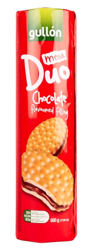 Biscuits fourrés chocolat 500g (x20)