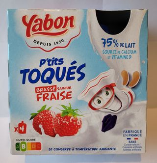 Brassé à la fraise gourde 80g