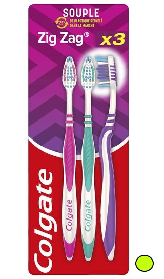 Brosse à dents LIMITE A 2 PAQUETS