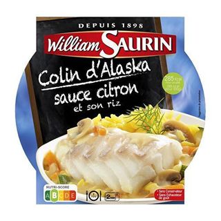 Colin d'Alaska et riz 300g Micro-ondable