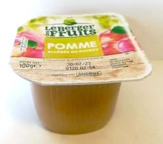 Compote pomme 100g