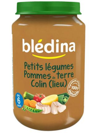 Petits pots colin/ petits légumes 200g (6 mois)