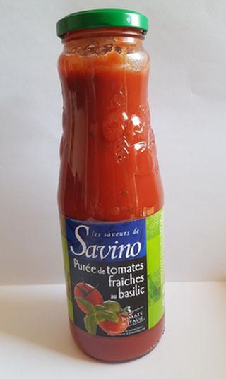 Purée de tomate/ basilic 690g