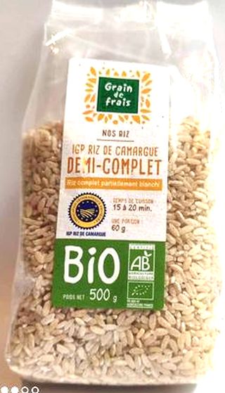 Riz demi complet bio 500g