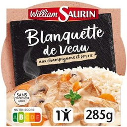 [GA21545] Blanquette de veau et riz 285g Micro-ondable